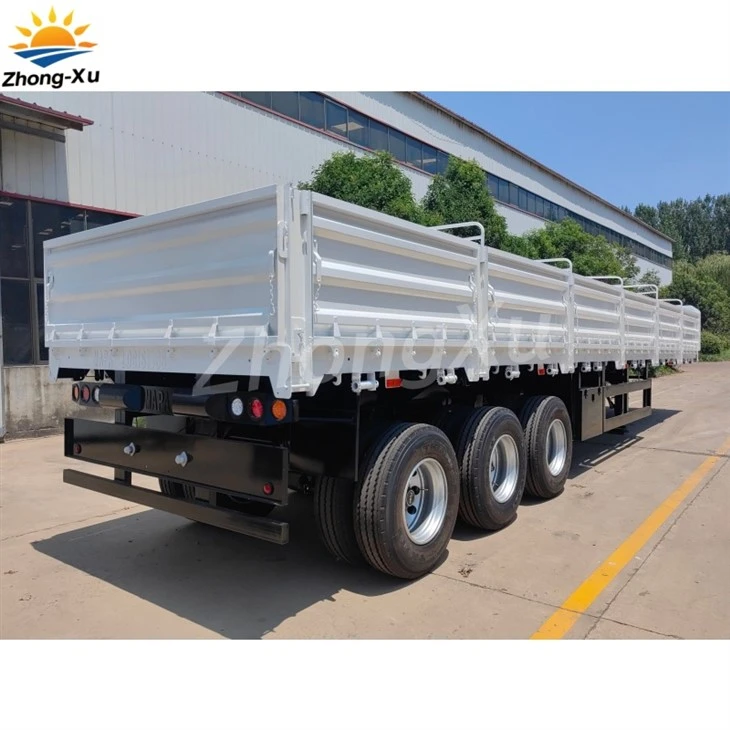 Tri-axle Side Board Semi Trailer