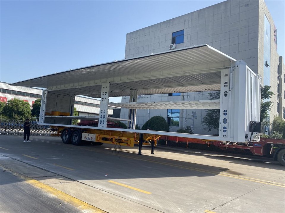 3-Axle Wing Van Semi-Trailer