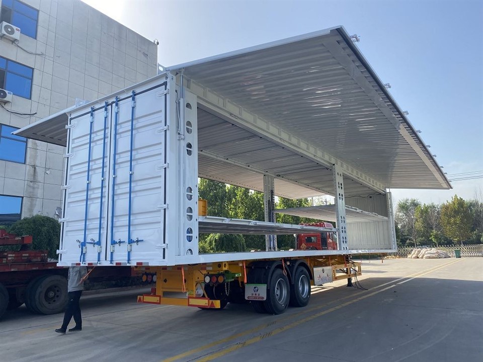 3-Axle Wing Van Semi-Trailer suppliers