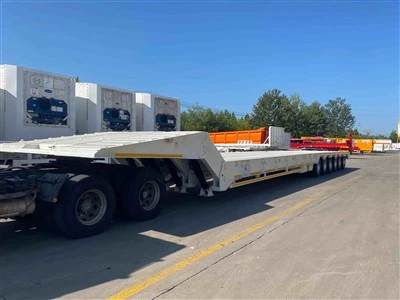 6 Axle Heavy‑Duty Lowbed Semi‑Trailer